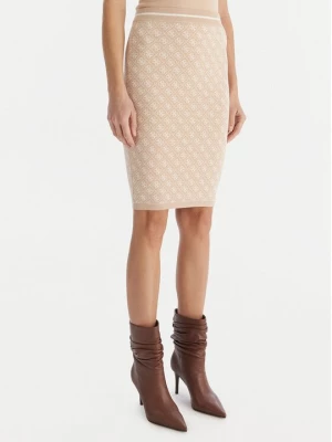 Obrázek produktu Guess Pouzdrová sukně W4BD53 Z37K0 Béžová Regular Fit