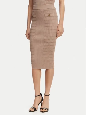 Obrázek produktu Guess Pouzdrová sukně W5YD66 Z0130 Hnědá Slim Fit