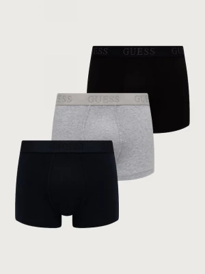 Obrázek produktu Guess přiléhavé boxerky pánské bavlněné elastanem JOE 3-pack černá