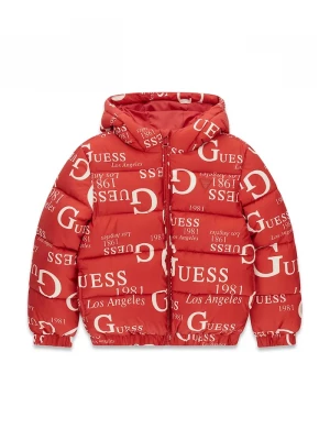 Obrázek produktu Guess prošívaná bunda dětská červená