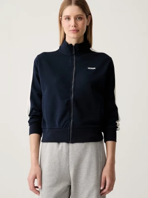 Obrázek produktu Guess rozepínací mikina dámská s bavlnou PHOEBE námořnická modř