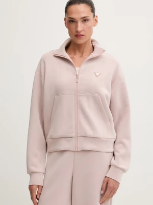 Obrázek produktu Guess rozepínací mikina dámská s modalem OLYMPE růžová