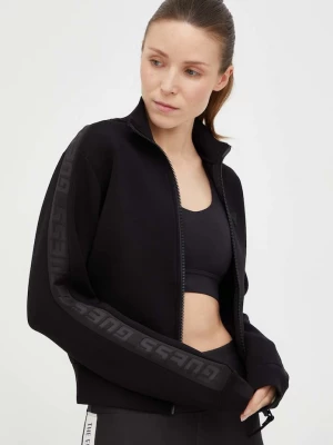 Obrázek produktu Guess rozepínací mikina dámská s viskózou NEW ALLIE černá