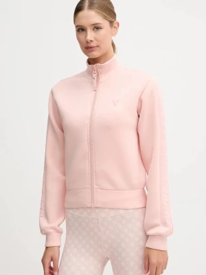 Obrázek produktu Guess rozepínací mikina dámská s viskózou NEW ALLIE oranžová