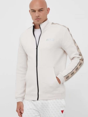 Obrázek produktu Guess rozepínací mikina pánská s bavlnou MICKEY béžová