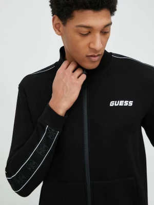 Obrázek produktu Guess rozepínací mikina pánská s bavlnou MICKEY černá