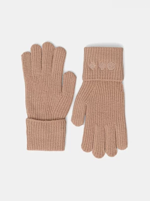 Obrázek produktu Guess Rukavice přídavkem vlny Guess CRESIDIA béžová