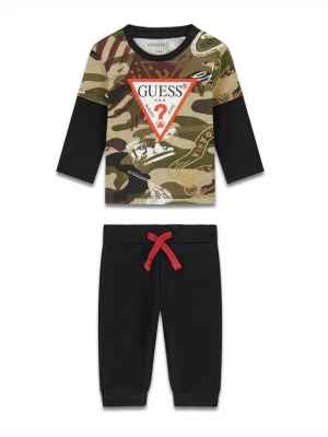 Obrázek produktu Guess Sada halenka a kalhoty I6BG01 K5800 Černá Regular Fit
