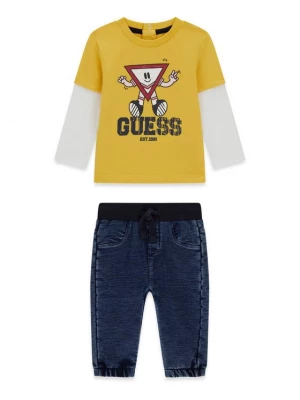 Obrázek produktu Guess Sada halenka a kalhoty I6YG04 K3973 Žlutá Regular Fit