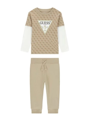 Obrázek produktu Guess Sada halenka a kalhoty N6YG02 K4077 Béžová Regular Fit