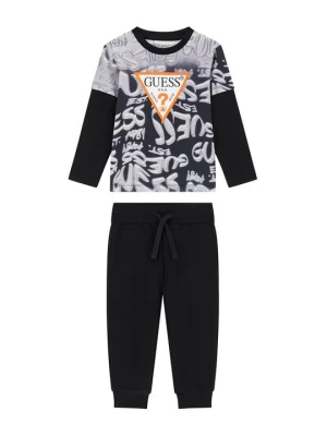 Obrázek produktu Guess Sada halenka a kalhoty N6YG02 K4077 Černá Regular Fit