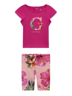 Obrázek produktu Guess Sada t-shirt a legíny A6GG05 K6YW4 Tmavě růžová Regular Fit