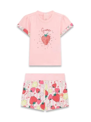 Obrázek produktu Guess Sada T-shirt a šortky A6GG01 K6YW4 Růžová Regular Fit