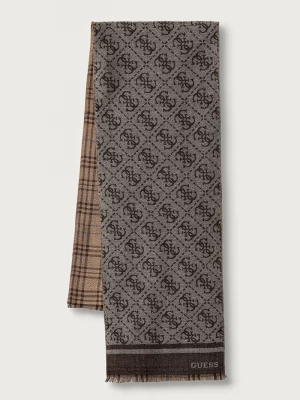 Obrázek produktu Guess šála s viskózou MILANO hnědá