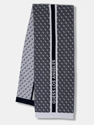 Obrázek produktu Guess Šátek z vlněné směsi Guess SEVYN námořnická modř