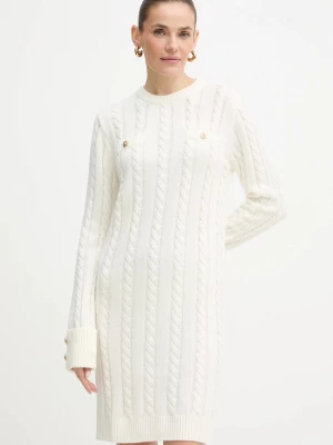 Obrázek produktu Guess Šaty s příměsí vlny Guess ELSA béžová