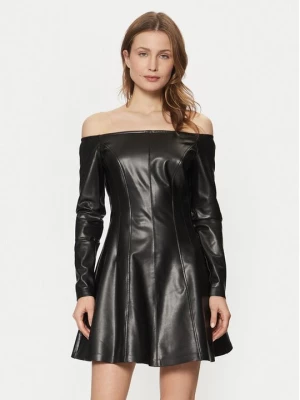 Obrázek produktu Guess Šaty z imitace kůže W5RK43 K8S30 Černá Regular Fit