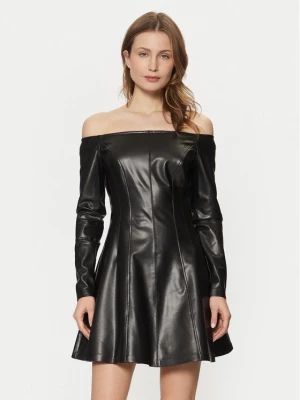 Obrázek produktu Guess Šaty z imitace kůže W5RK43 K8S30 Černá Regular Fit