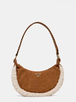 Obrázek produktu Guess Semišová kabelka Guess AMITA hnědá