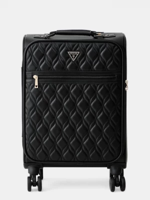Obrázek produktu Guess skořepinový kufr z imitace kůže MAXINE černá