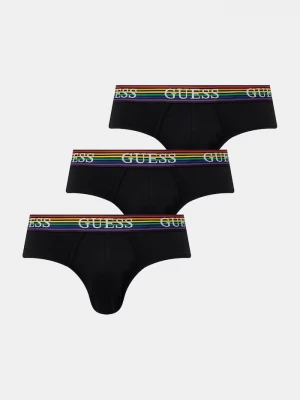 Obrázek produktu Guess slipy pánské 3-pack černá