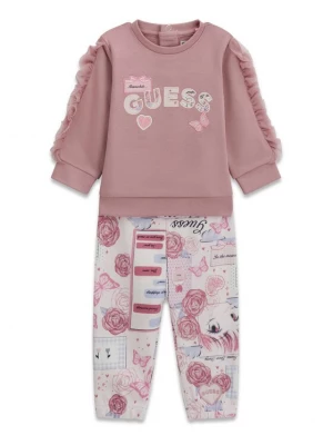 Obrázek produktu Guess Souprava mikina a legíny A6YG09 K3916 Světle růžová Regular Fit