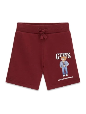 Obrázek produktu Guess Sportovní kraťasy N6RD02 KAD74 Bordó Regular Fit