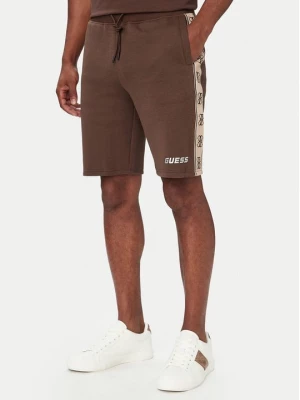 Obrázek produktu Guess Sportovní kraťasy Z4RD04 KB3P2 Tmavě hnědá Regular Fit