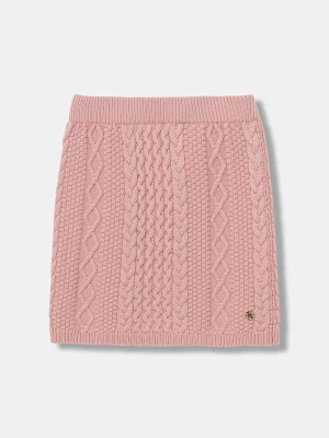 Obrázek produktu Guess Sukně s příměsí vlny pro děti Guess růžová