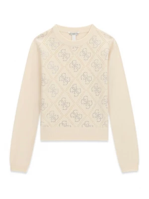 Obrázek produktu Guess Svetr J6BR13 Z1347 Krémová Regular Fit