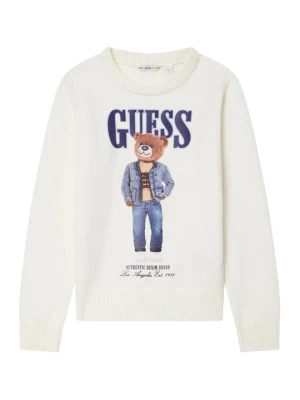 Obrázek produktu Guess Svetr L6RR04 Z2ZK2 Écru Regular Fit Krémová