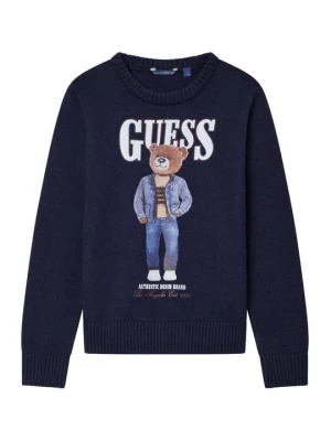 Obrázek produktu Guess Svetr L6RR04 Z2ZK2 Tmavomodrá Regular Fit