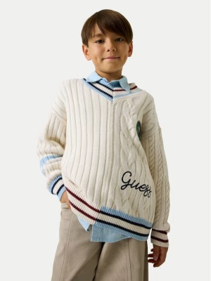 Obrázek produktu Guess Svetr L6YR14 Z0892 Krémová Regular Fit