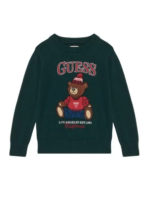 Obrázek produktu Guess Svetr N6BR03 Z1393 Tmavě zelená Regular Fit