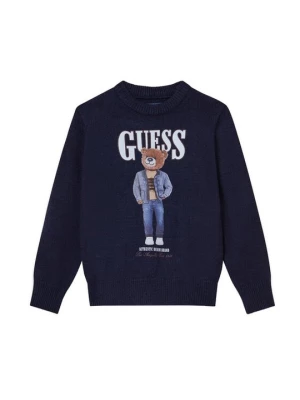Obrázek produktu Guess Svetr N6RR01 Z2ZK2 Tmavomodrá Regular Fit