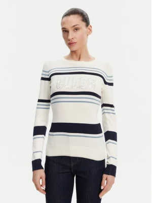 Obrázek produktu Guess Svetr W5GR18 Z2NQ2 Écru Slim Fit Krémová