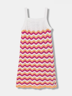 Obrázek produktu Guess svetrové šaty bavlněné oranžová