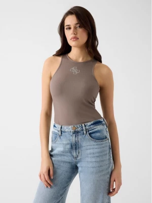 Obrázek produktu Guess Top W6RP39 KD092 Tmavě béžová Regular Fit