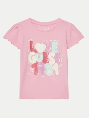 Obrázek produktu Guess T-Shirt K5GI15K6YW4 Růžová Regular Fit