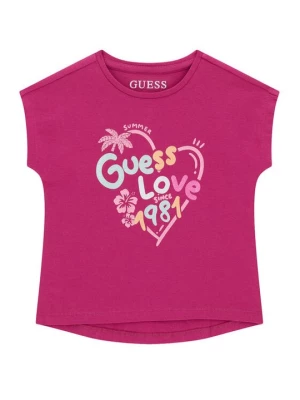 Obrázek produktu Guess T-Shirt K6GI03 K6YW4 Tmavě růžová Regular Fit