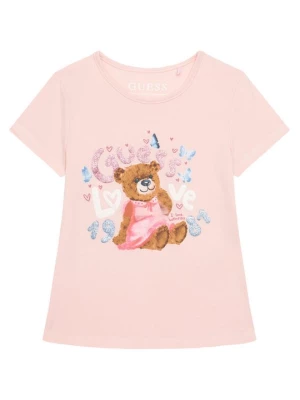 Obrázek produktu Guess T-Shirt K6RI03 K6YW4 Růžová Regular Fit