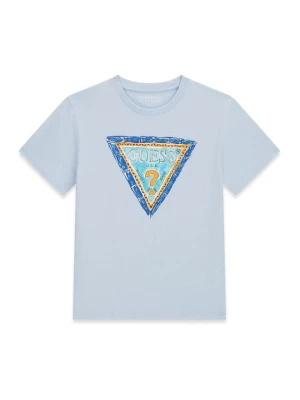 Obrázek produktu Guess T-Shirt L6GI00 K8HM4 Světle modrá Regular Fit