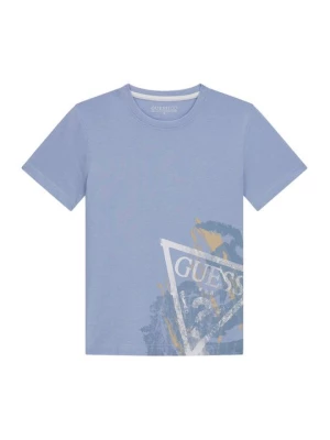 Obrázek produktu Guess T-Shirt L6RI14 K8HM4 Světle modrá Regular Fit