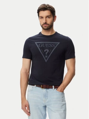 Obrázek produktu Guess T-Shirt M6YI71 K3745 Tmavomodrá Slim Fit