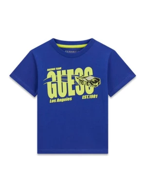 Obrázek produktu Guess T-Shirt N6RI00 K8HM4 Modrá Regular Fit