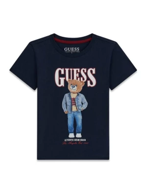 Obrázek produktu Guess T-Shirt N6RI05 K8HM4 Tmavomodrá Regular Fit
