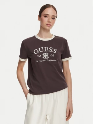 Obrázek produktu Guess T-Shirt V6YI18 K4320 Hnědá Regular Fit