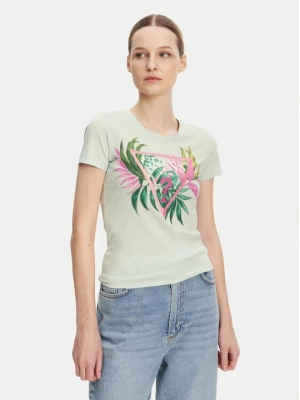 Obrázek produktu Guess T-Shirt W5GI07 J1314 Tyrkysová Slim Fit