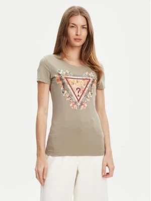 Obrázek produktu Guess T-Shirt W5YI08 J1314 Zelená Regular Fit