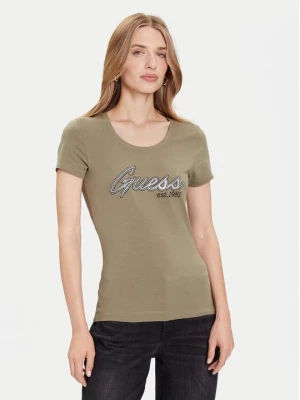 Obrázek produktu Guess T-Shirt W5YI16 J1314 Zelená Regular Fit